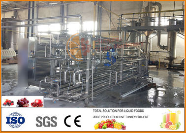 중국 20T/H 음료 처리 공장 에너지 절약 나무 딸기 농축물 주스 협력 업체