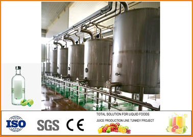 중국 200T / 년 녹색 자두 포도주 발효작용 장비 생산 라인 음식 급료 가공 협력 업체